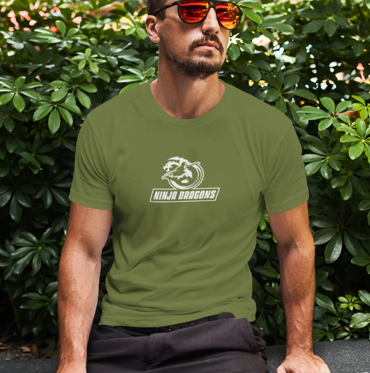 Ninja Dragon Heavy Cotton Tee