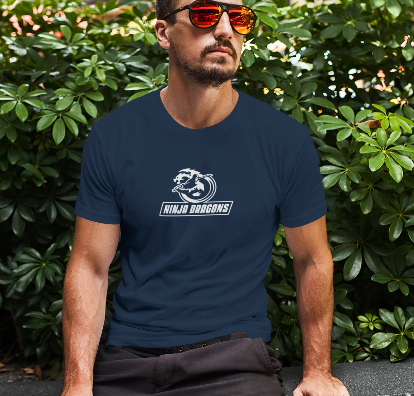 Ninja Dragon Heavy Cotton Tee