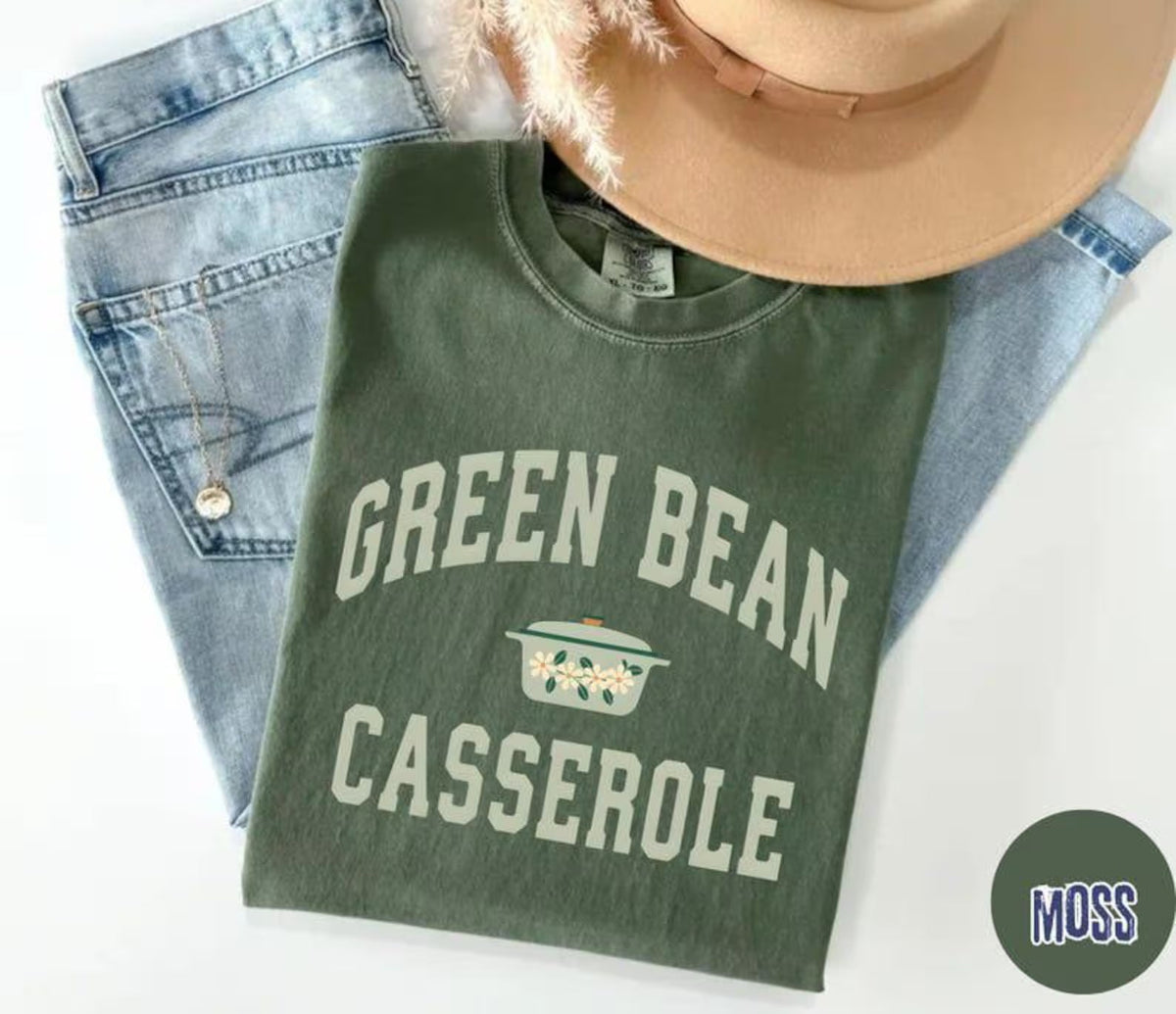 Green bean casserole tee or sweatshirt