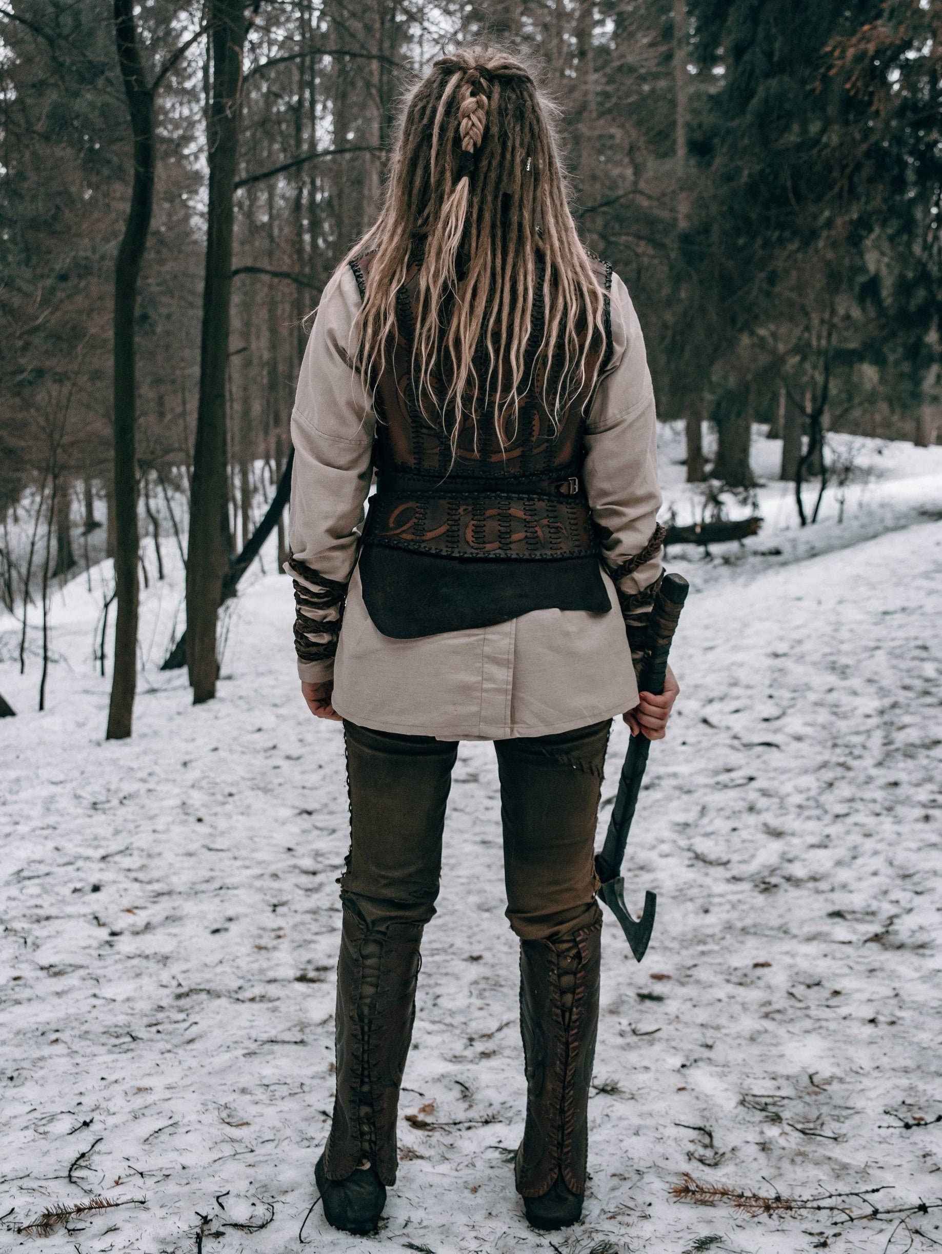 Lagertha leather pants (Vikings)