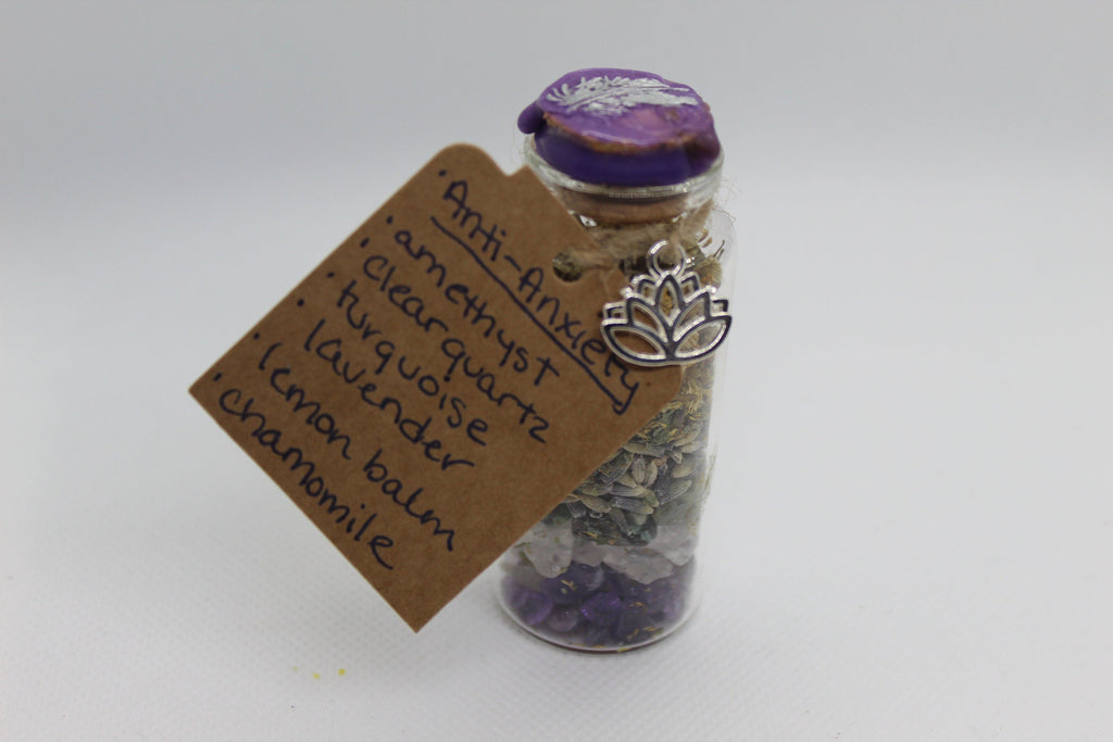 Anti-Anxiety Spell Jar Witch Witchy Witchcraft Wicca Wiccan Pagan Metaphysical