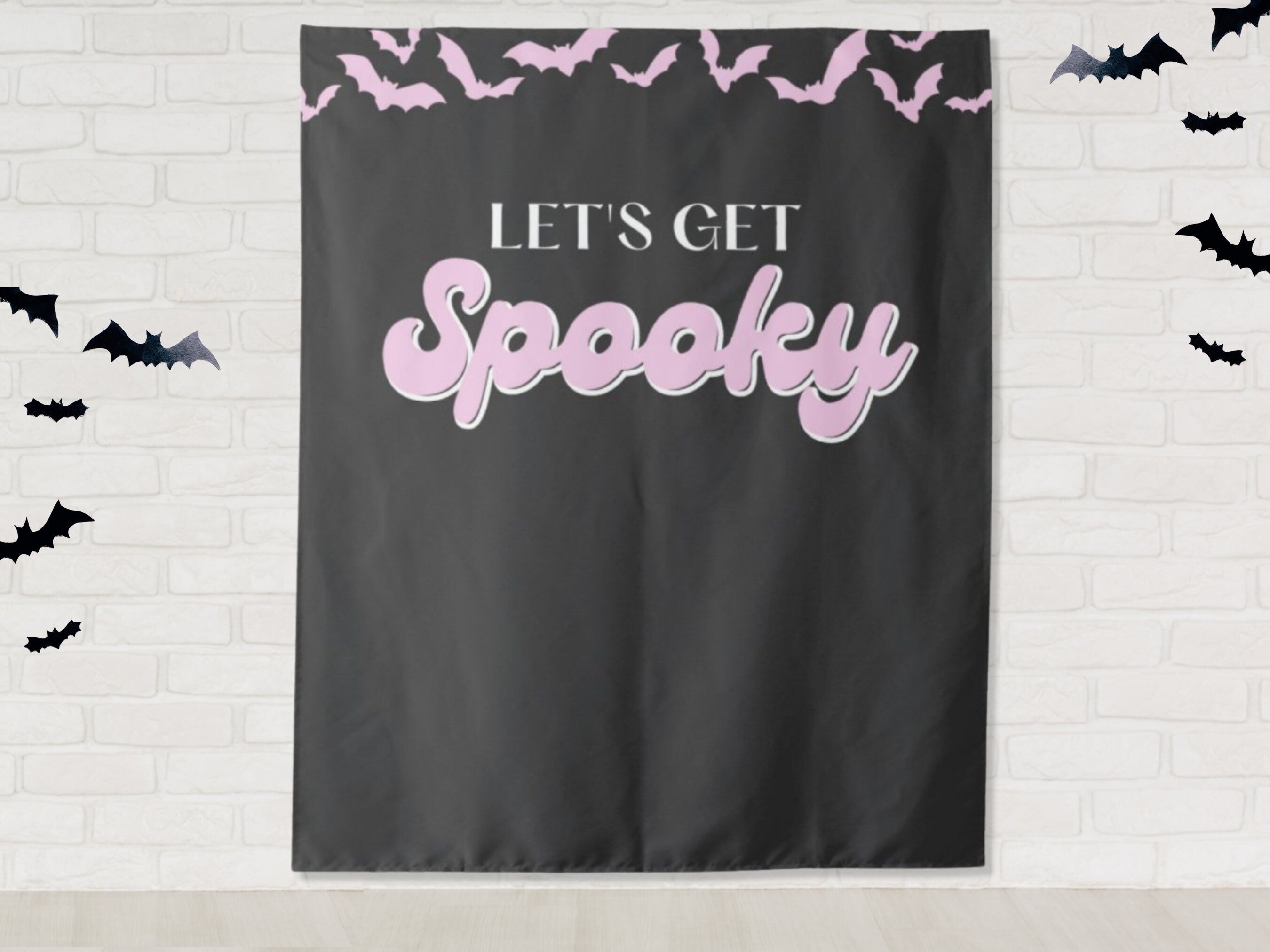 Let's Get Spooky Halloween Party Banner