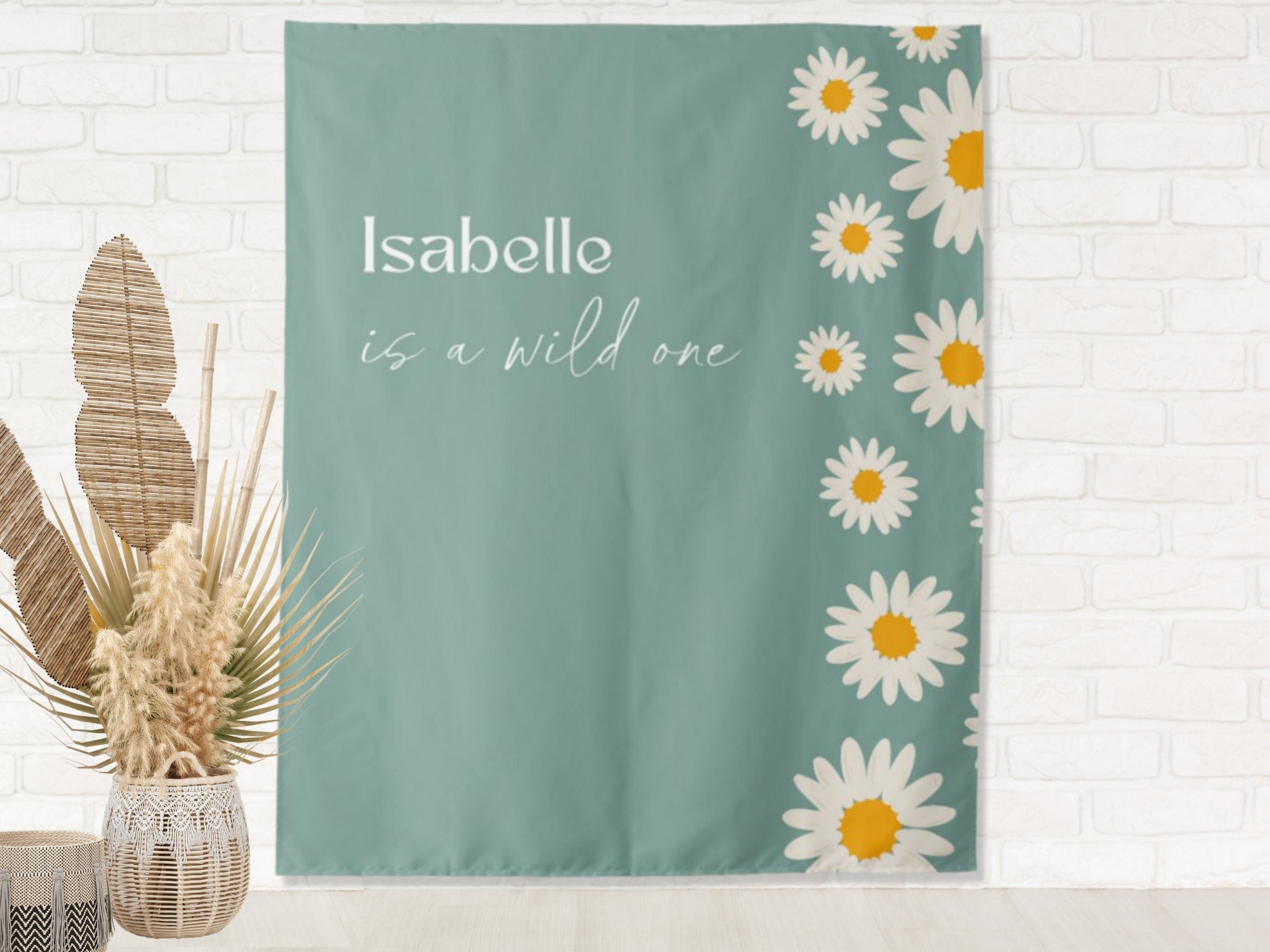 Retro Daisy Edge Banner