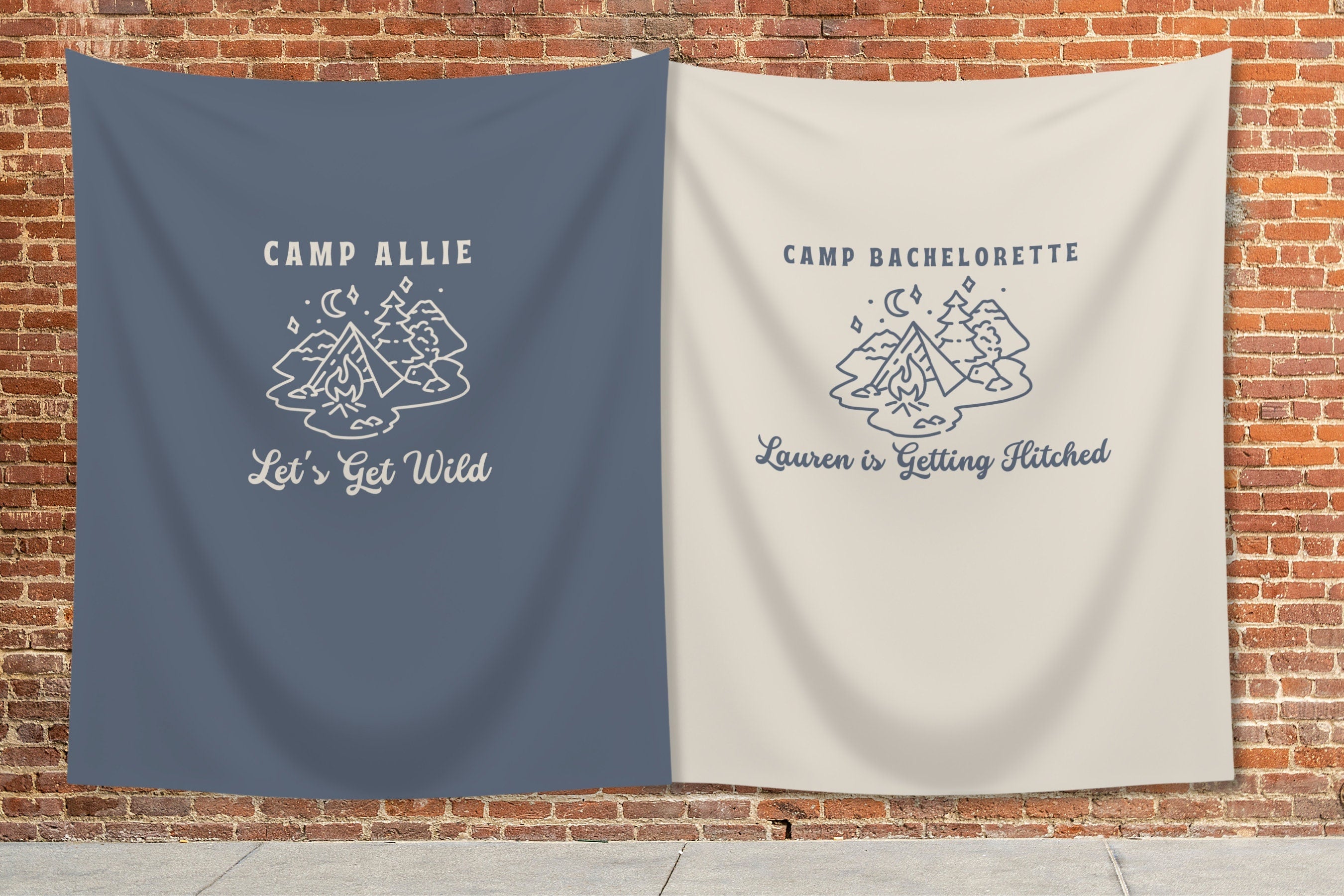Camp Bachelorette Party Custom Banner