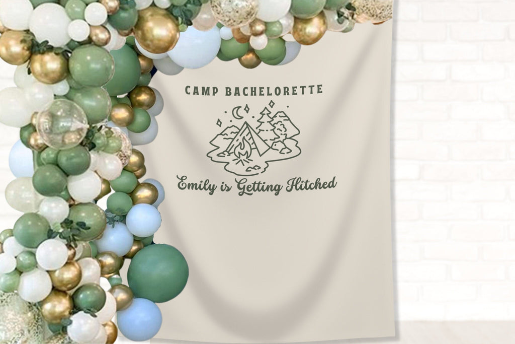 Camp Bachelorette Party Custom Banner
