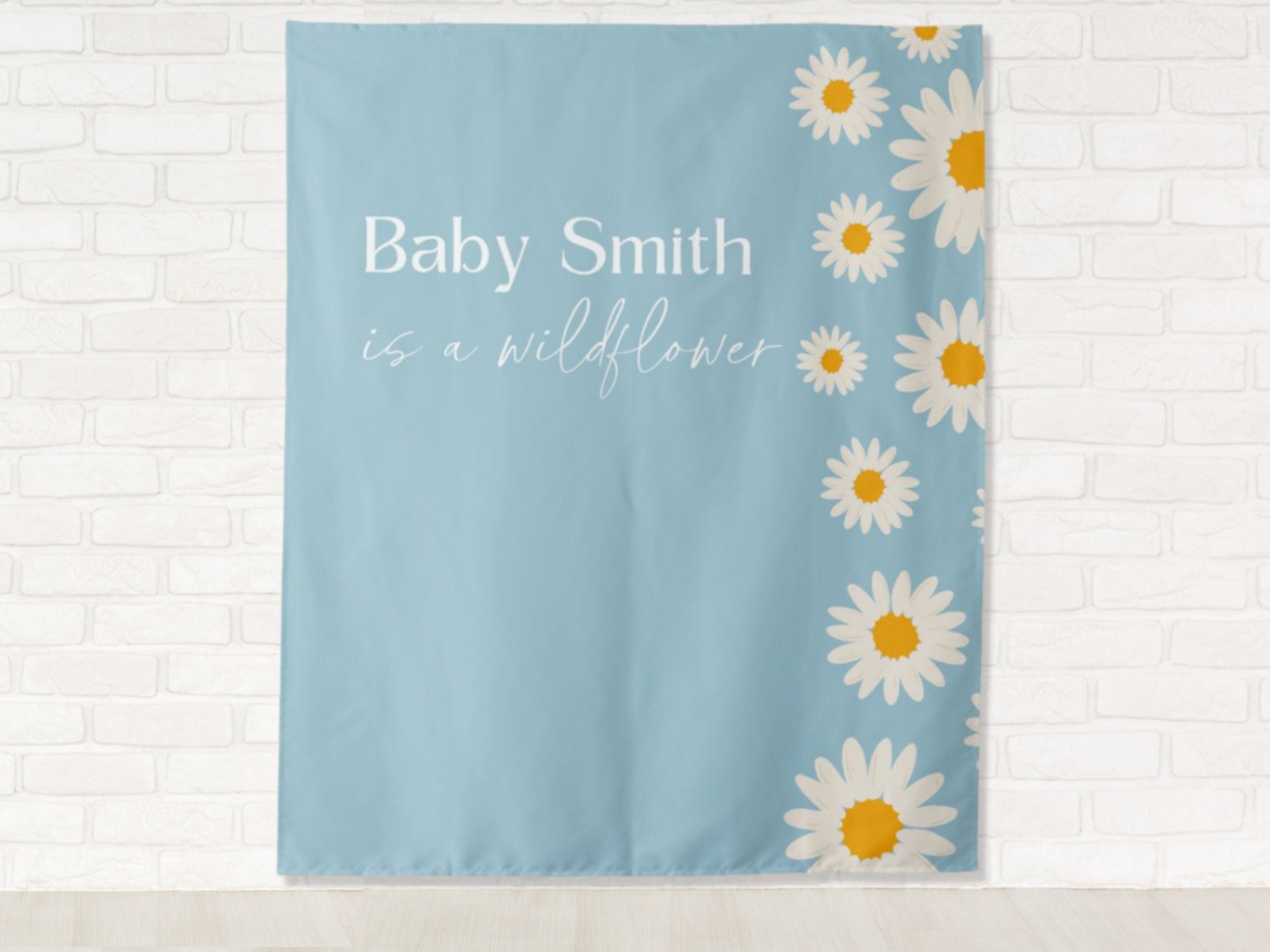 Retro Daisy Edge Banner