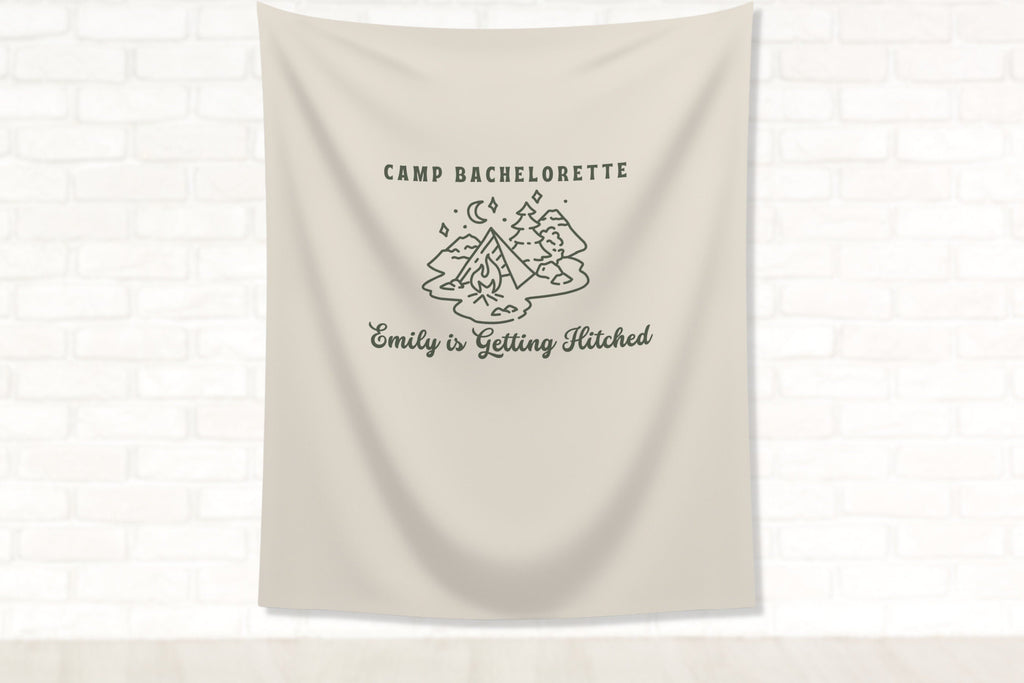 Camp Bachelorette Party Custom Banner