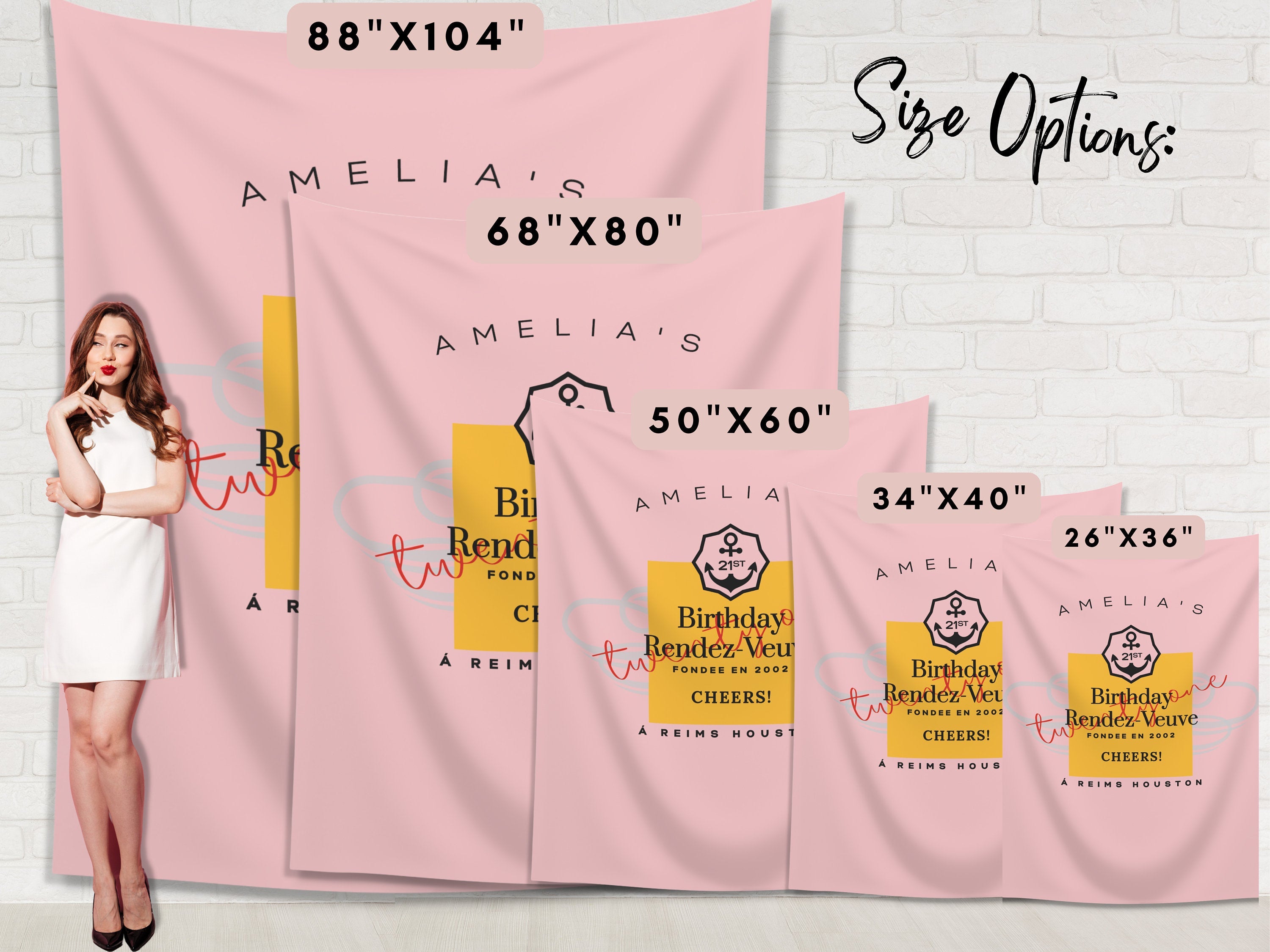 Birthday Rendez Veuve Banner