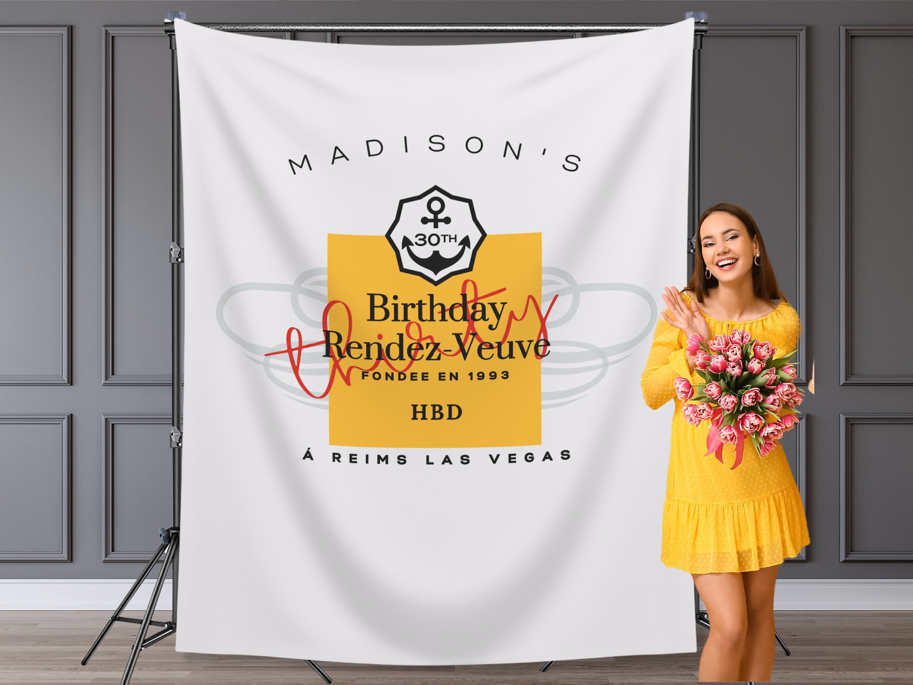 Birthday Rendez Veuve Banner