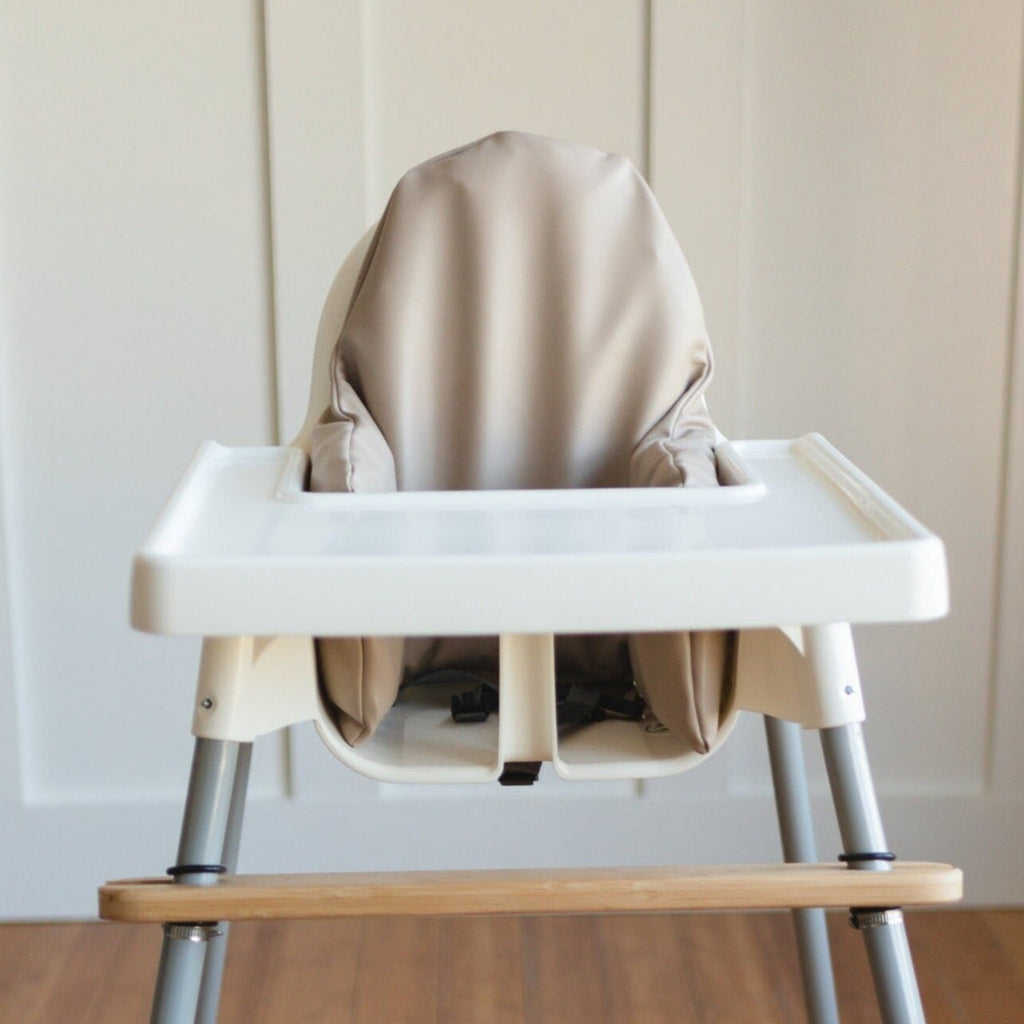 Beige Vegan Leather IKEA Antilop Cushion Cover