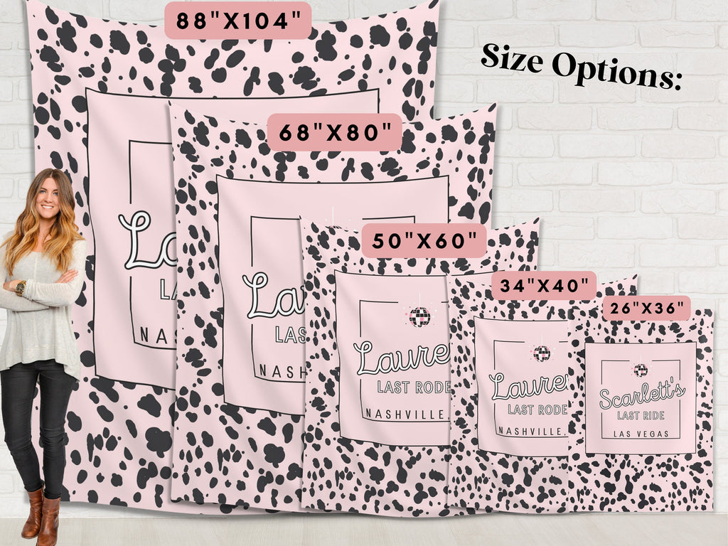 Last Rodeo Custom Bachelorette Banner Backdrop
