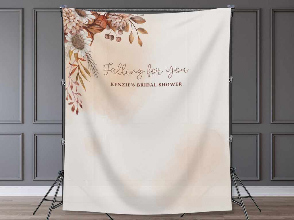Watercolor Boho Falling in Love Banner
