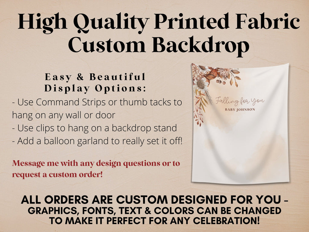 Watercolor Boho Falling in Love Banner