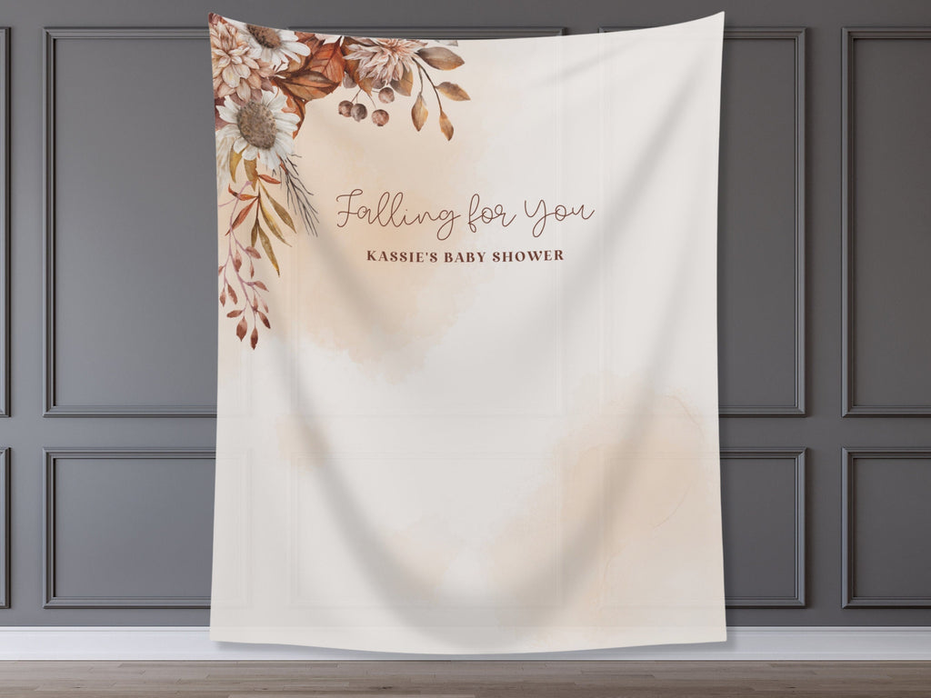 Watercolor Boho Falling in Love Banner