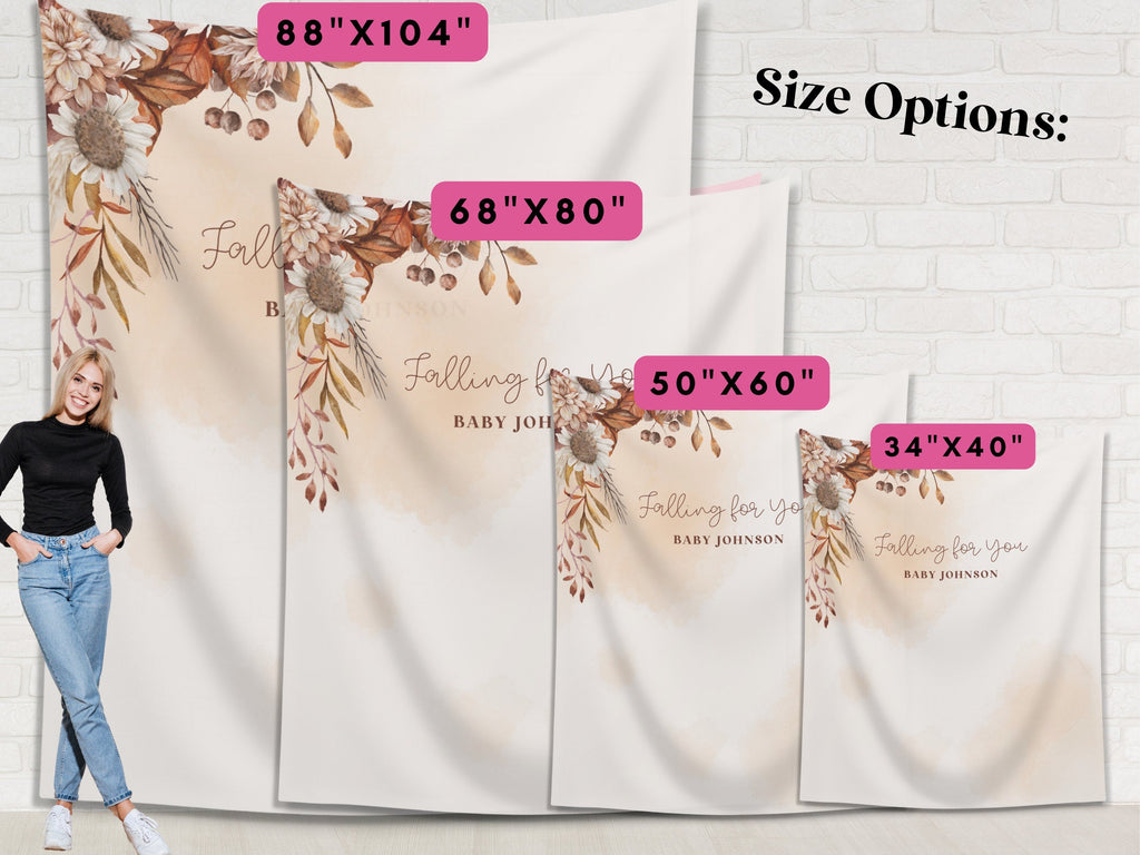 Watercolor Boho Falling in Love Banner