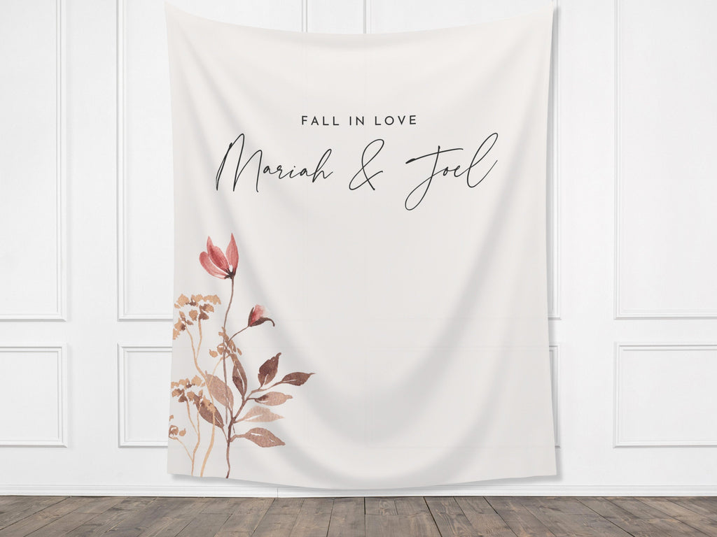 Falling in Love Wildflower Banner
