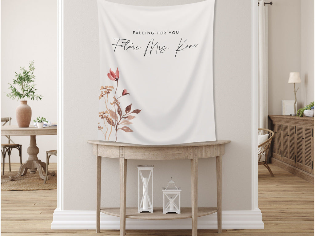 Falling in Love Wildflower Banner