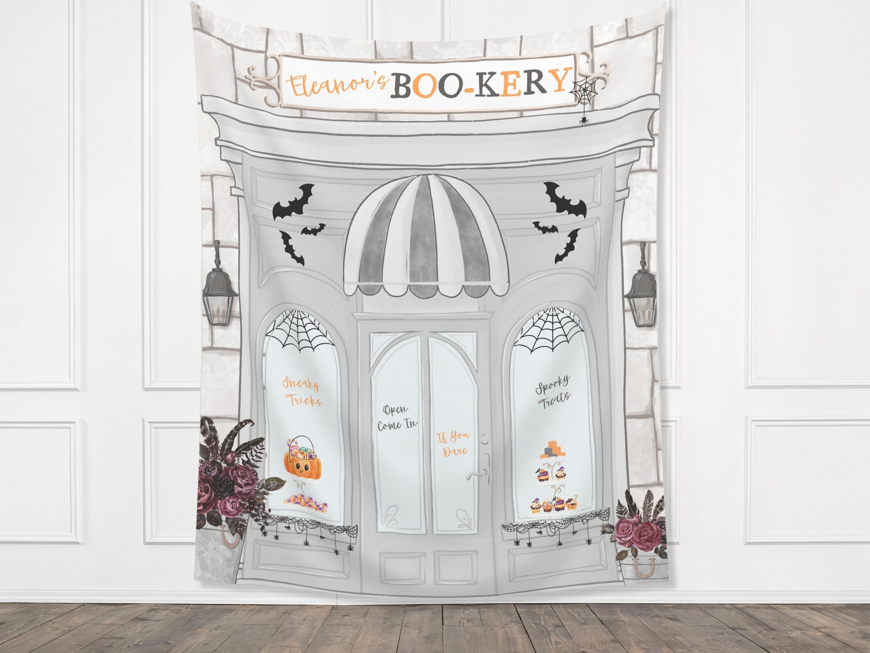 Spooky Halloween Bakery Custom Banner