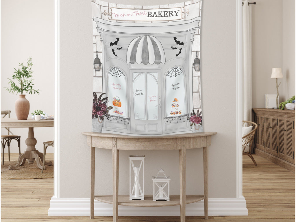 Spooky Halloween Bakery Custom Banner