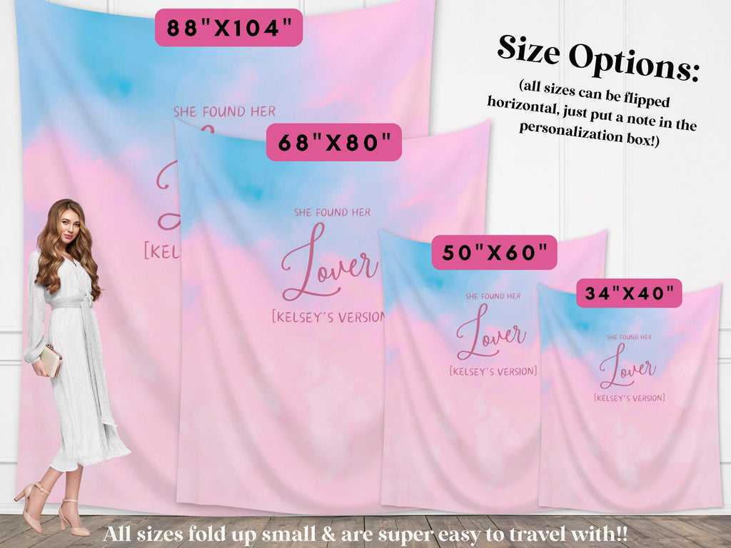 Lover Bachelorette Party Custom Banner