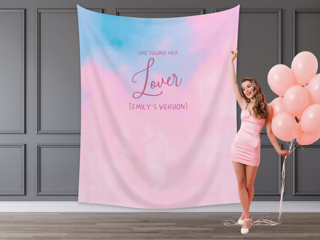 Lover Bachelorette Party Custom Banner