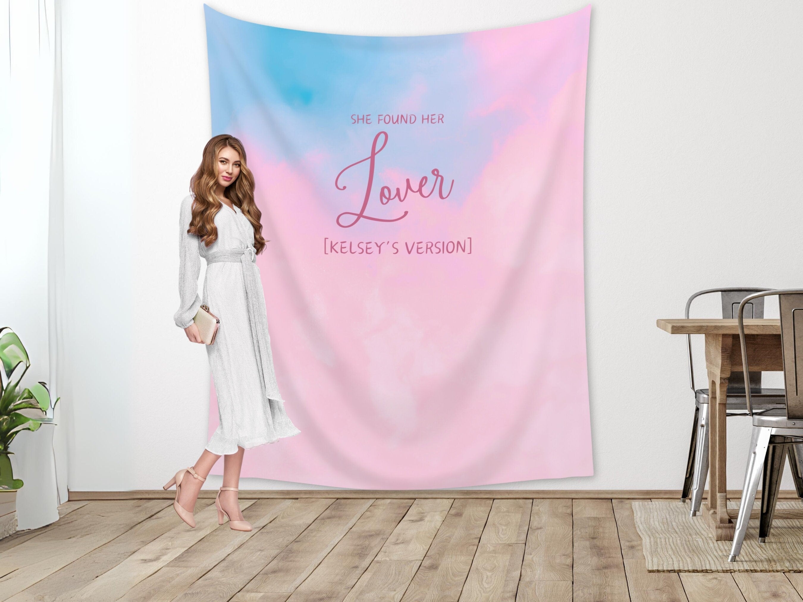 Lover Bachelorette Party Custom Banner