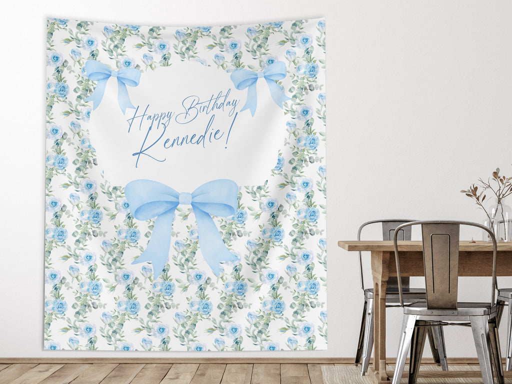 LoveShack Chic Floral & Bows Custom Banner