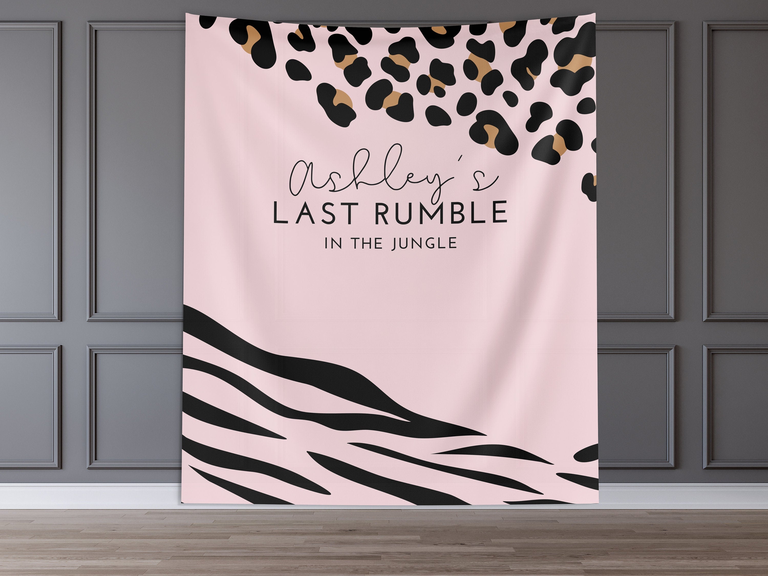 Wild Weekend Bachelorette Party Custom Banner Backdrop