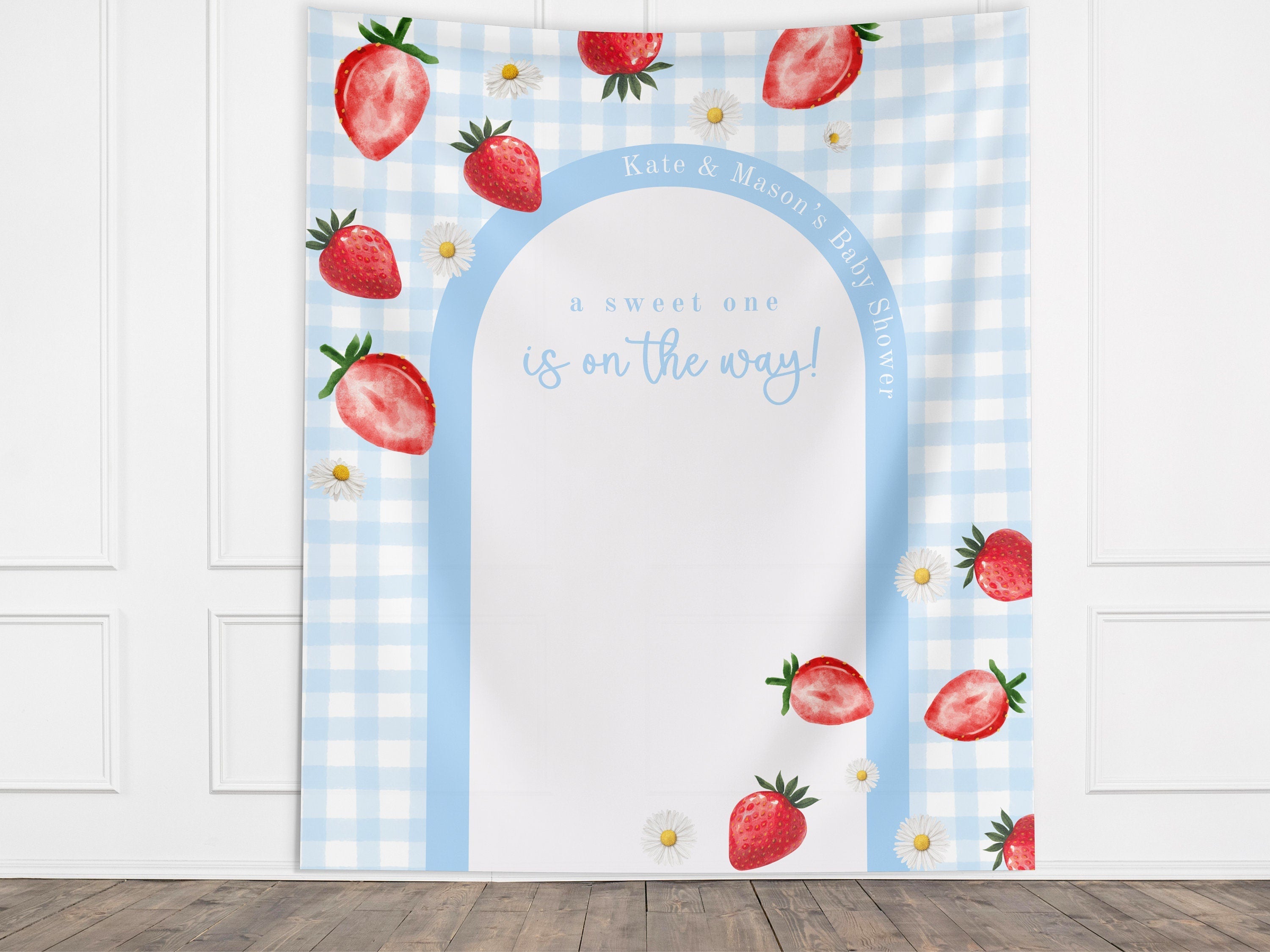 Berry Sweet Birthday Party Banner
