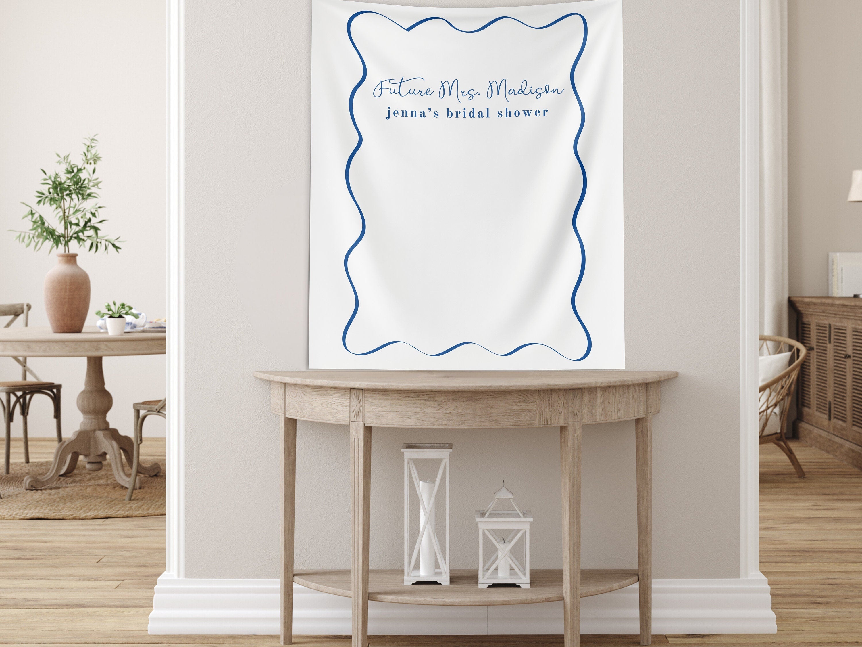 Simple Wavy Frame Banner