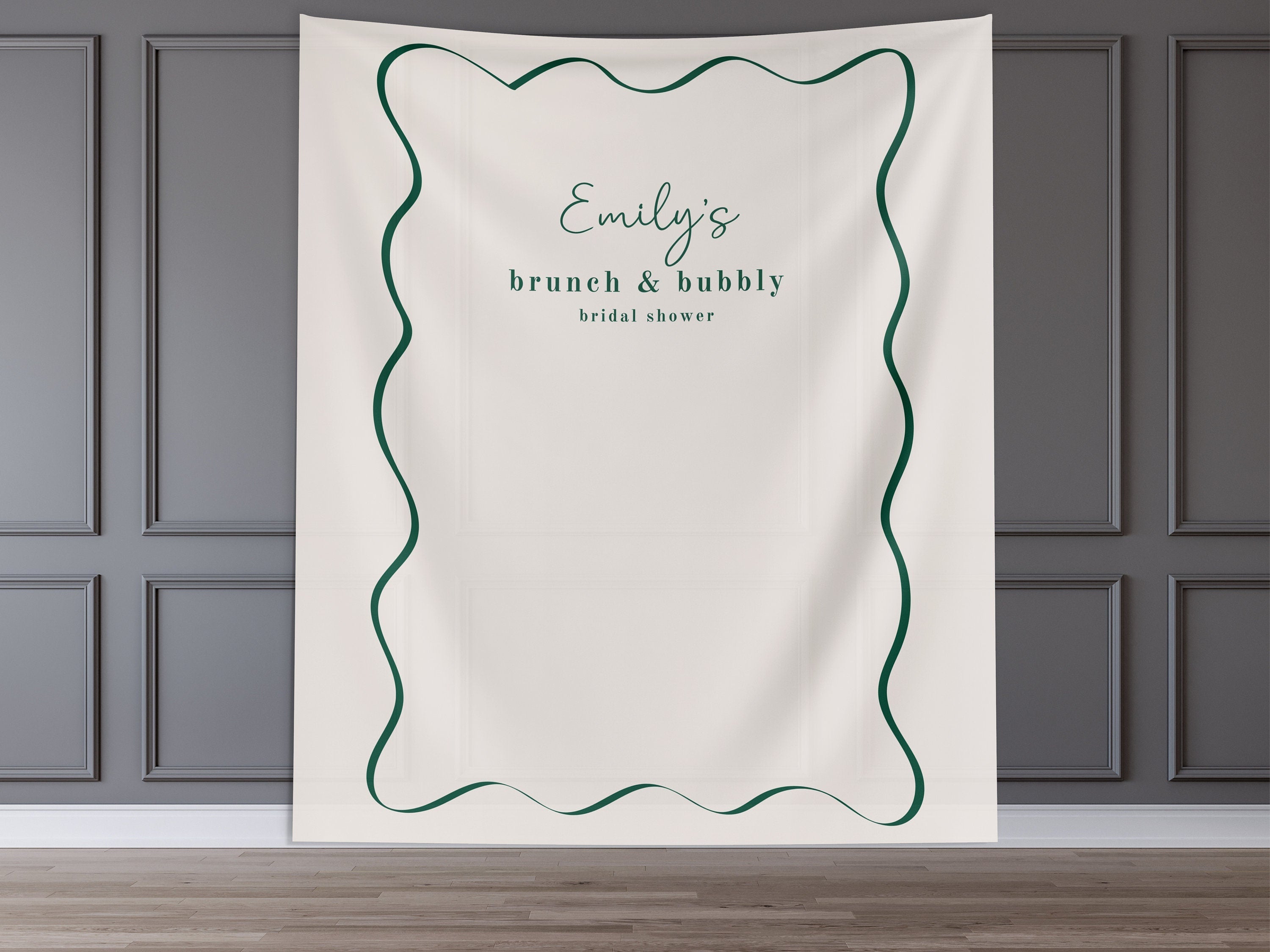 Simple Wavy Frame Banner