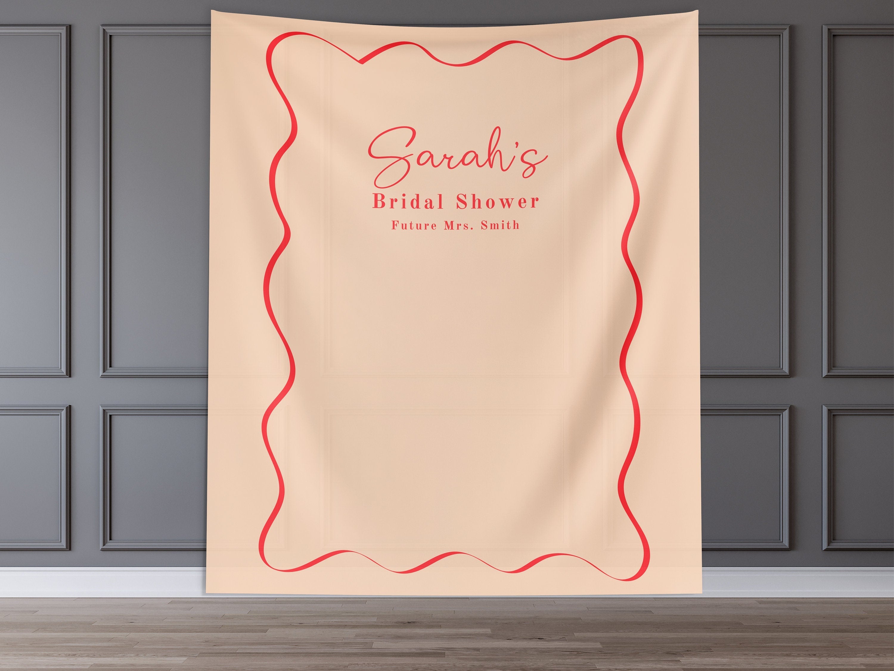 Simple Wavy Frame Banner