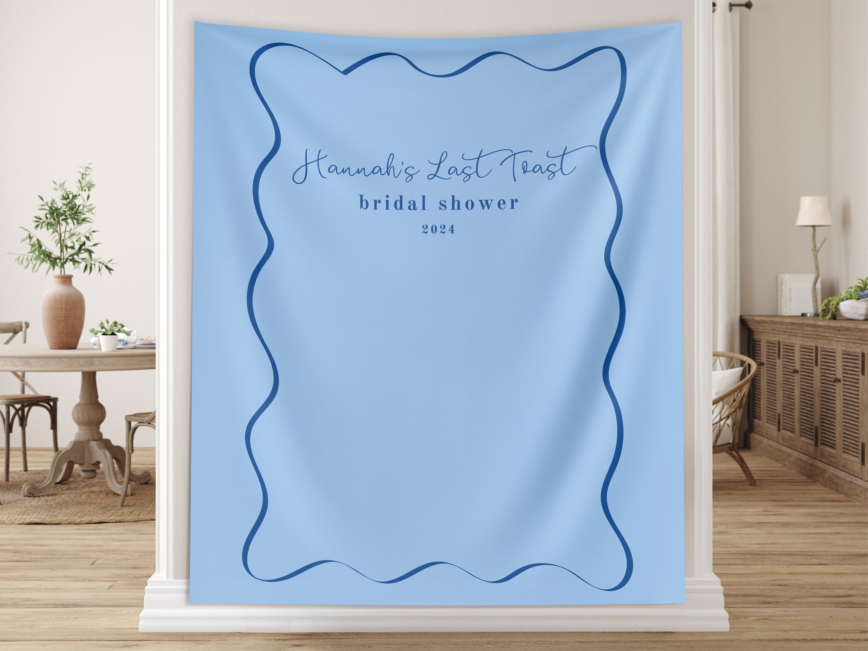 Simple Wavy Frame Banner