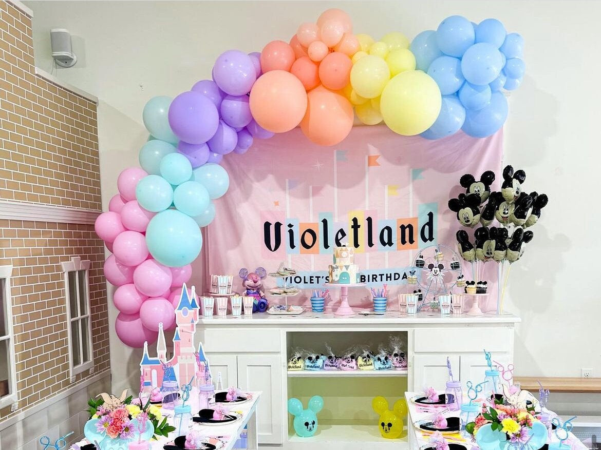 Custom Name Babyland Party Banner Backdrop
