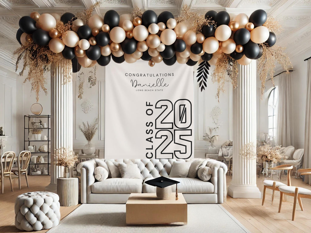 Class of 2025 Custom Graduation Banner