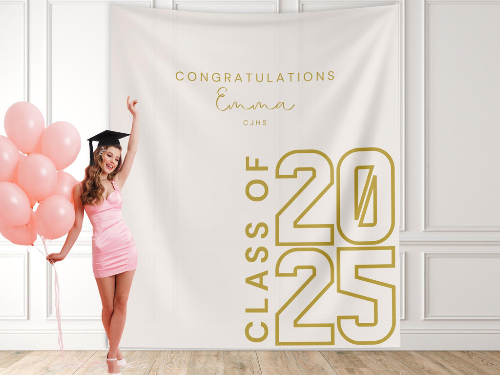 Class of 2025 Custom Graduation Banner