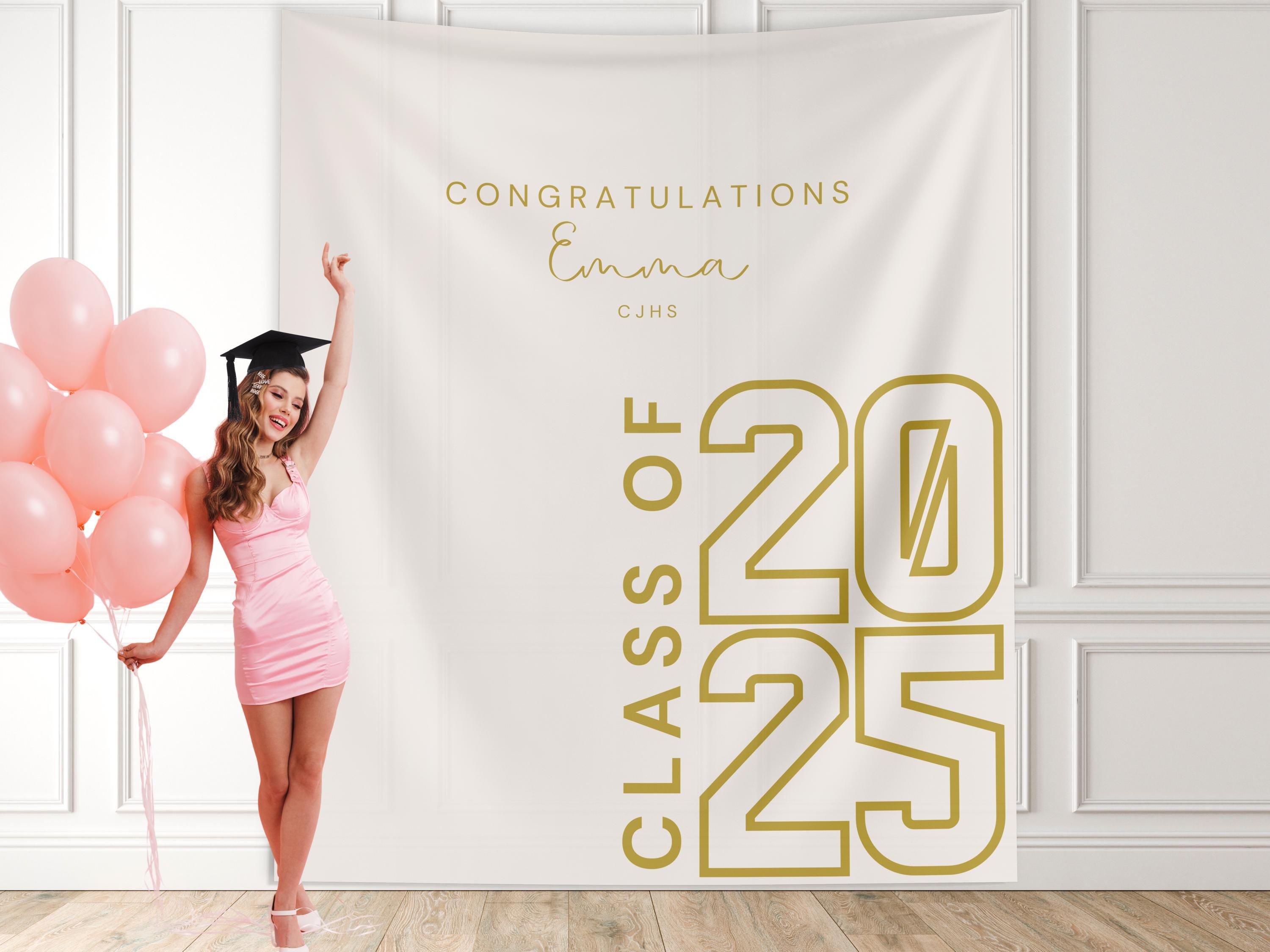 Class of 2025 Custom Graduation Banner