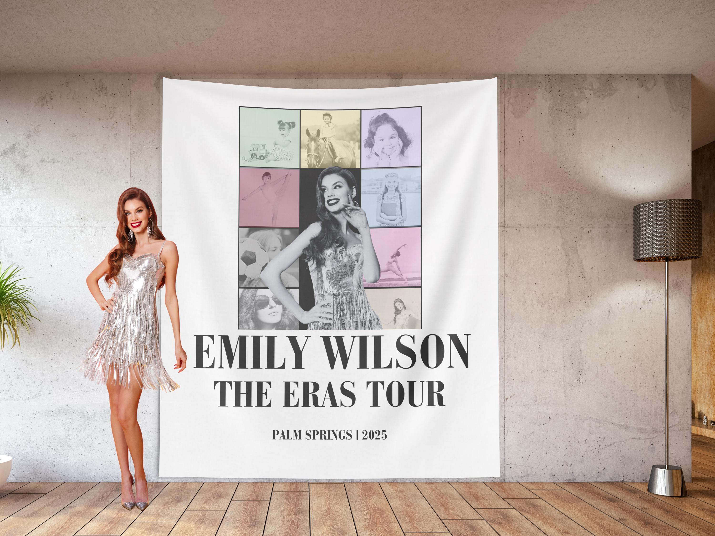 Custom Photo Eras Tour Banner Backdrop