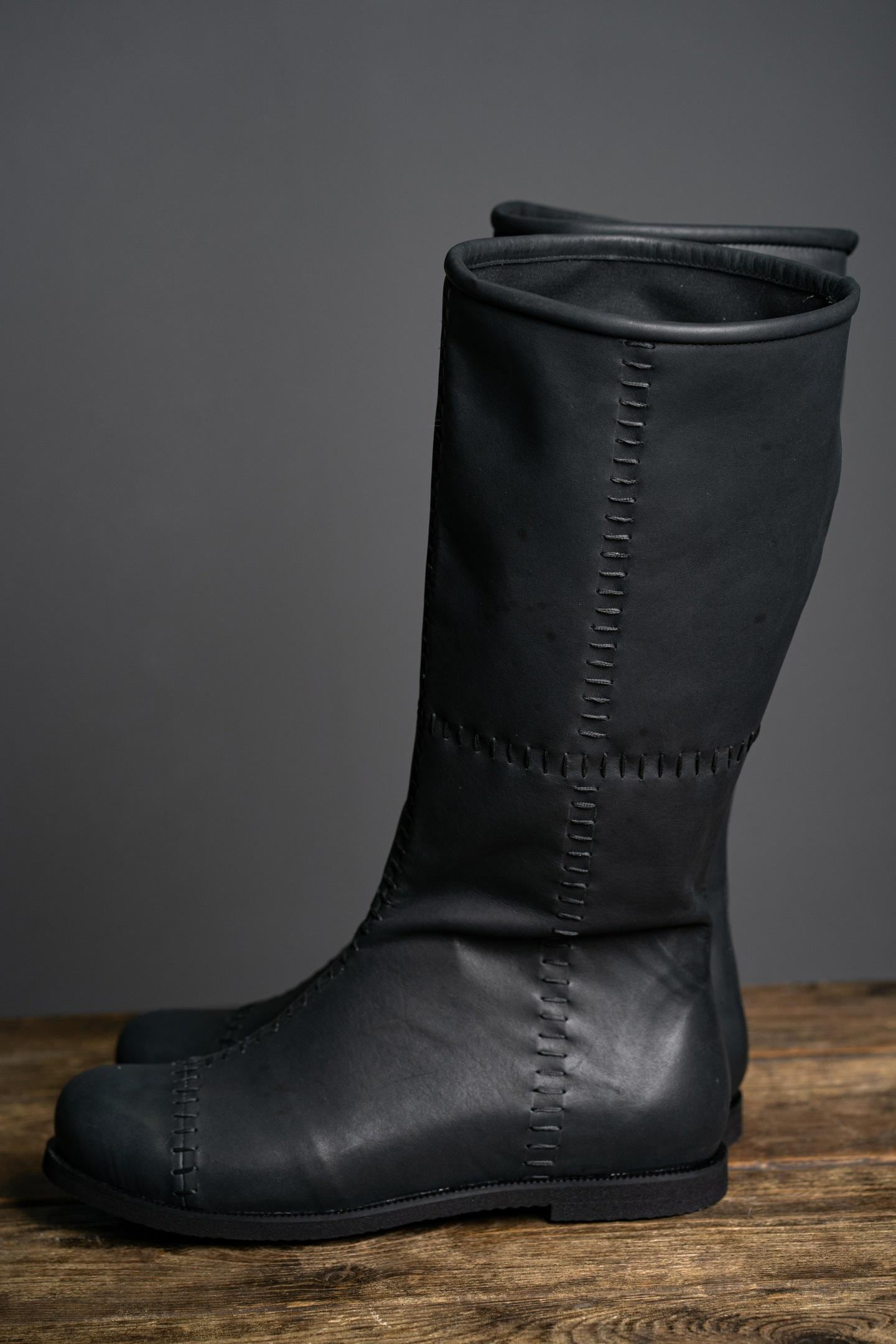 Aragorn's Black Leather Boots