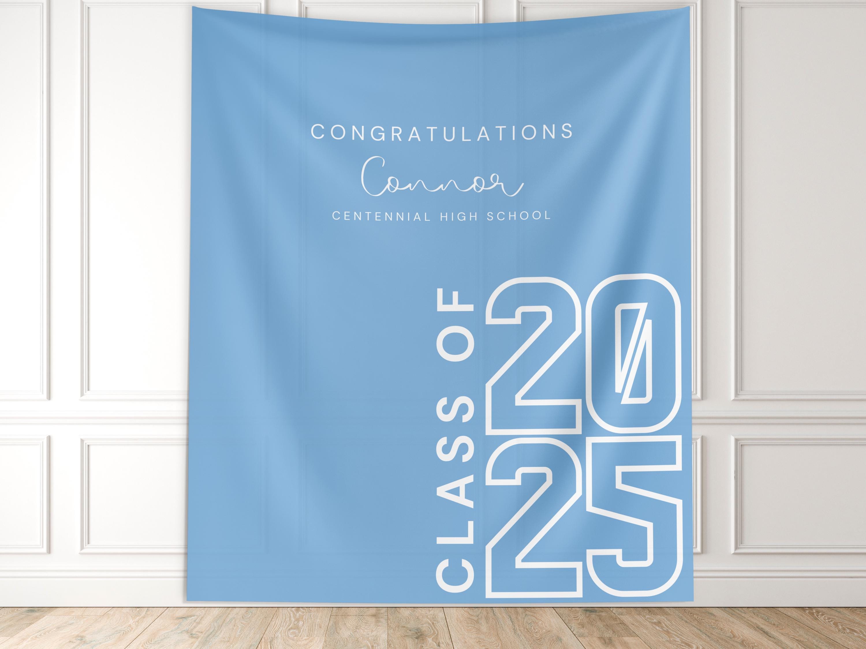 Class of 2025 Custom Graduation Banner