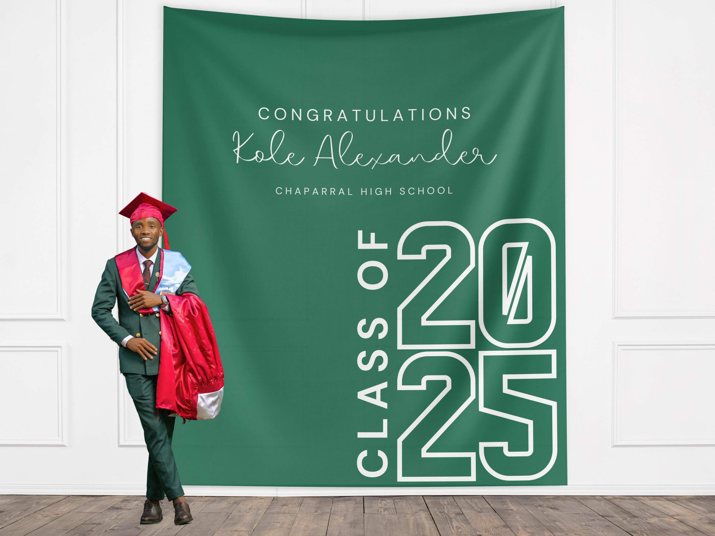 Class of 2025 Custom Graduation Banner