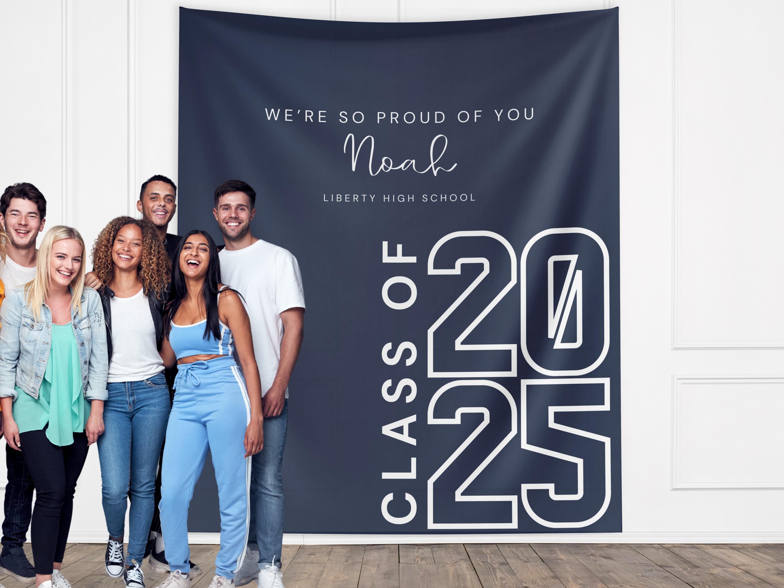 Class of 2025 Custom Graduation Banner