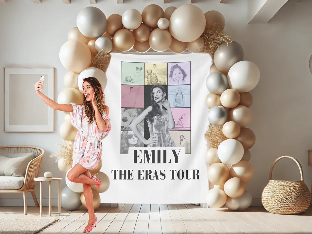 Custom Photo Eras Tour Banner Backdrop