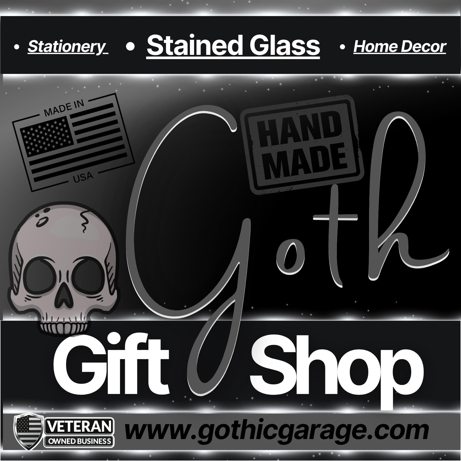 Gothic Snake Head Sticker: Waterproof Vinyl Decal, Glossy or Holographic