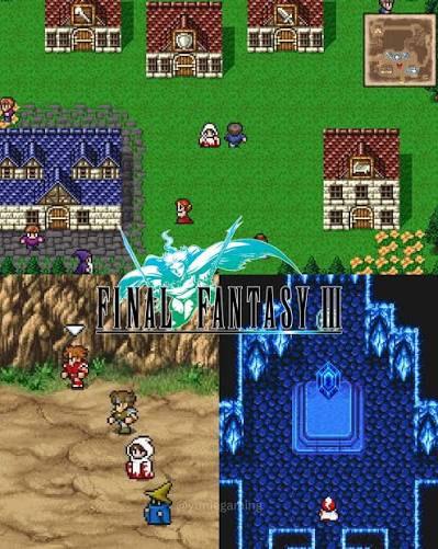 Final Fantasy 3 SNES Video Game Cartridge Super Nintendo 1994