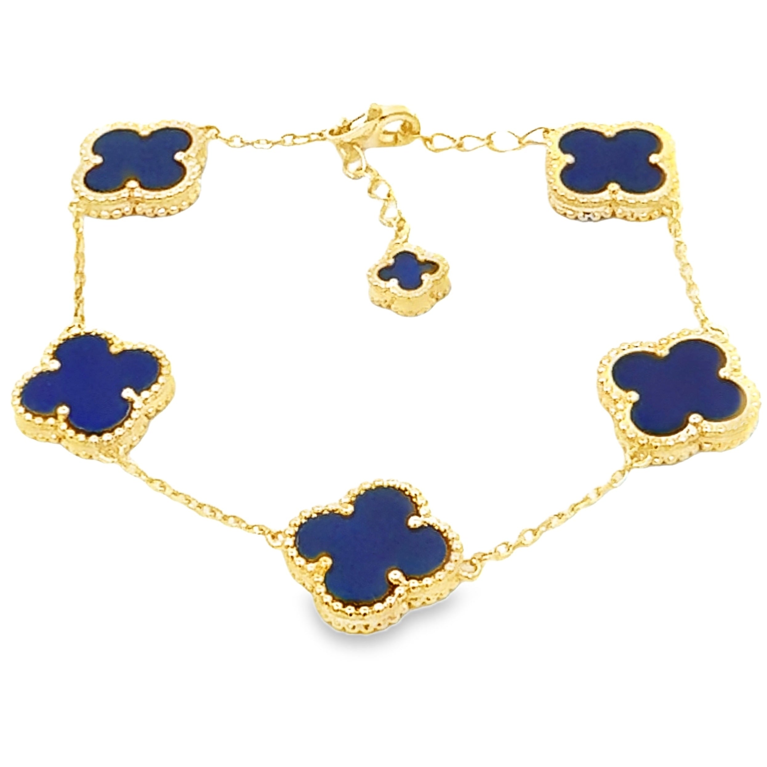 Genuine Lapis Lazuli Bracelet Sterling Silver