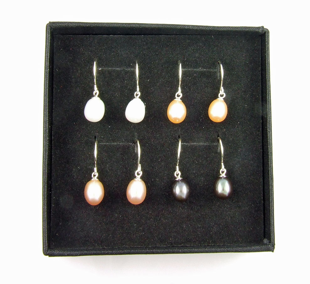 Natural Fresh Water Pearl Jewelry sets Sterling Silver