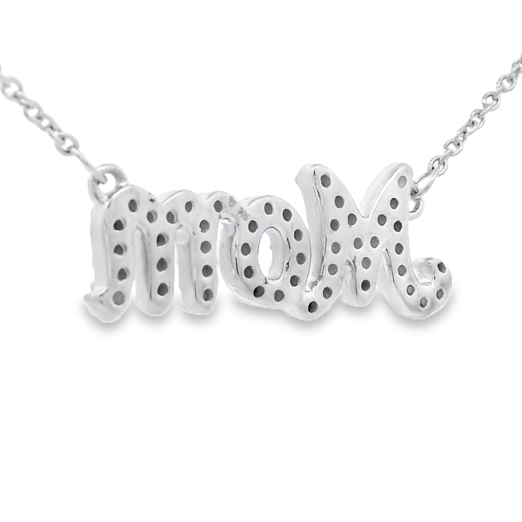 Genuine .25ct Diamond Fashion Pendants Sterling Silver