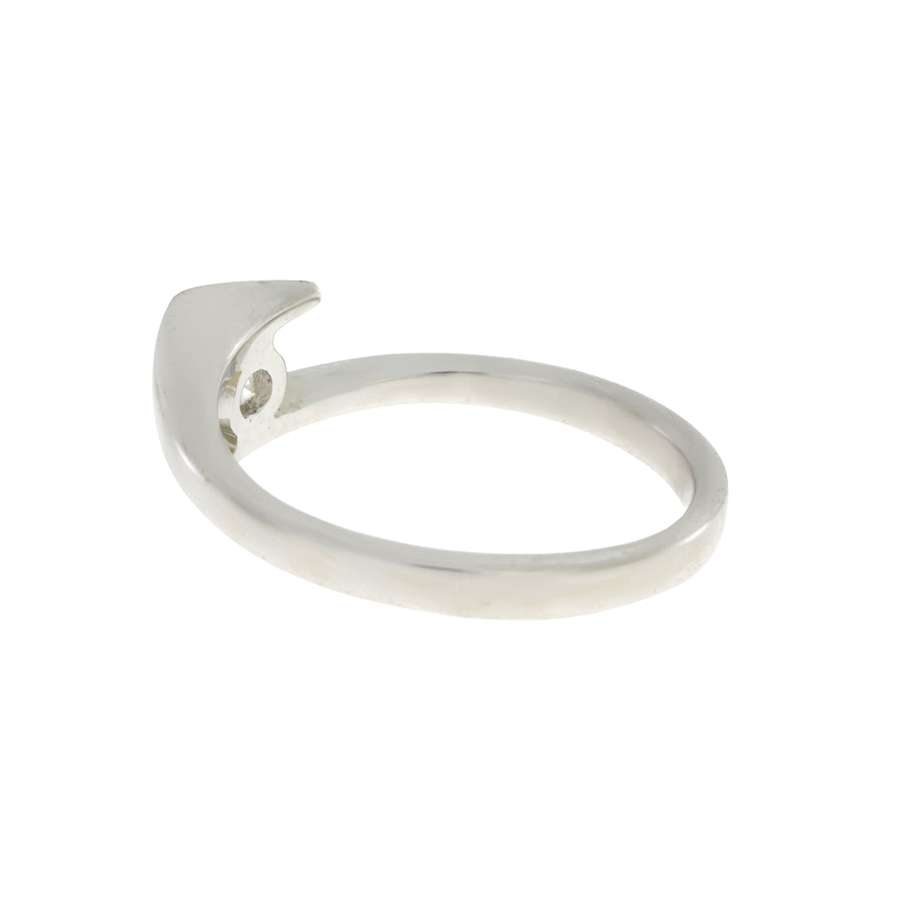 Natural Cubic Zirconium  Sterling Silver