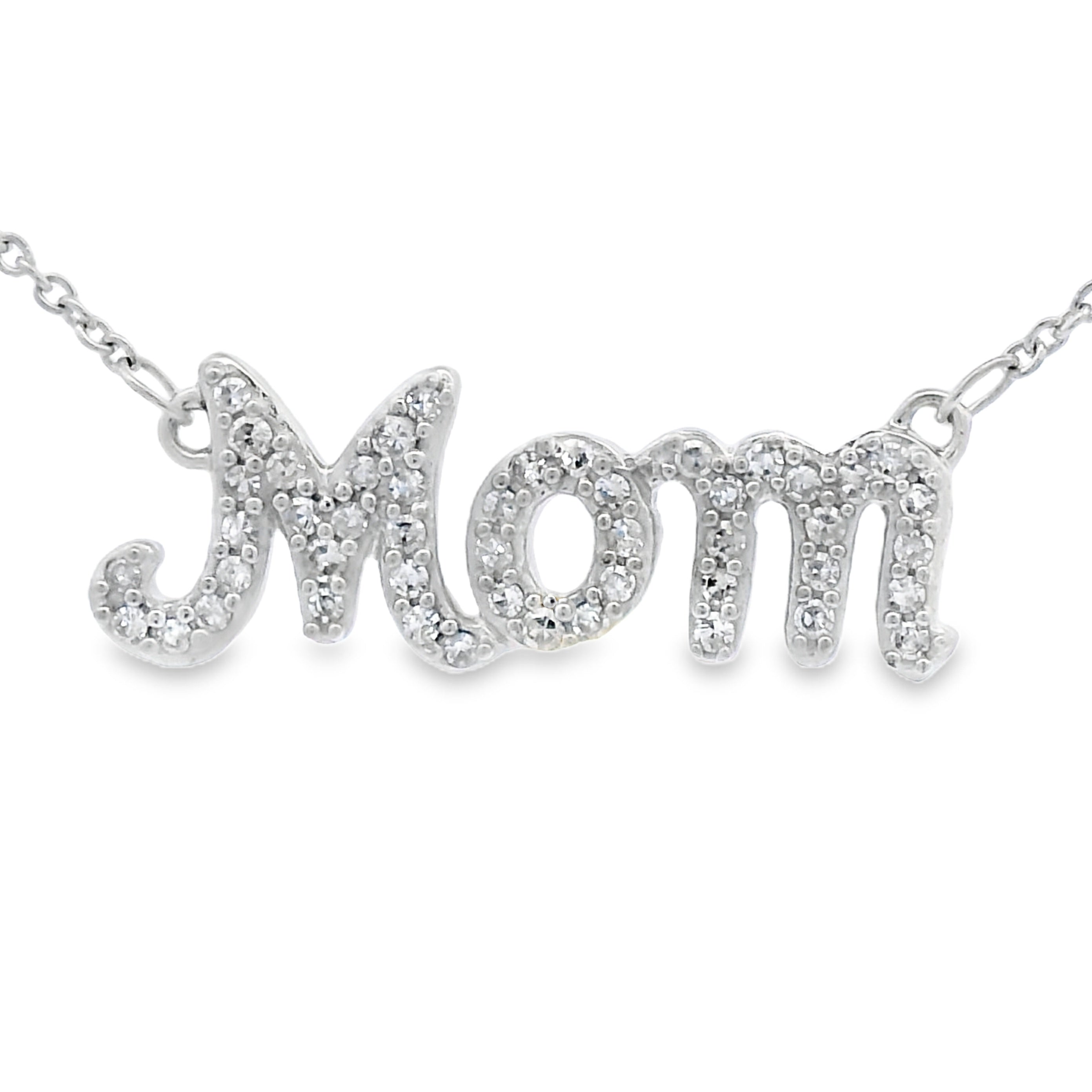 Genuine .25ct Diamond Fashion Pendants Sterling Silver